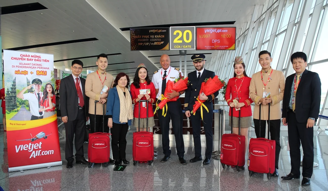 First Ever Direct Flight From Hanoi To Bali Will Be Serviced By Vietjet