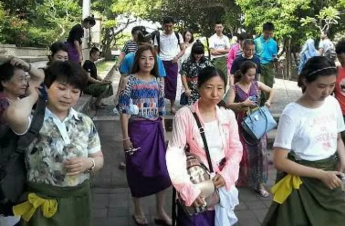 bali china tourists