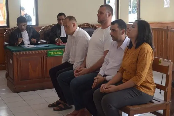 The Denpasar District Court yesterday sentenced three Bulgarian nationals to seven months in prison each for attempting an ATM skimming scheme in Bali.