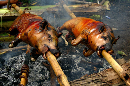 Is it safe to eat pork in bali