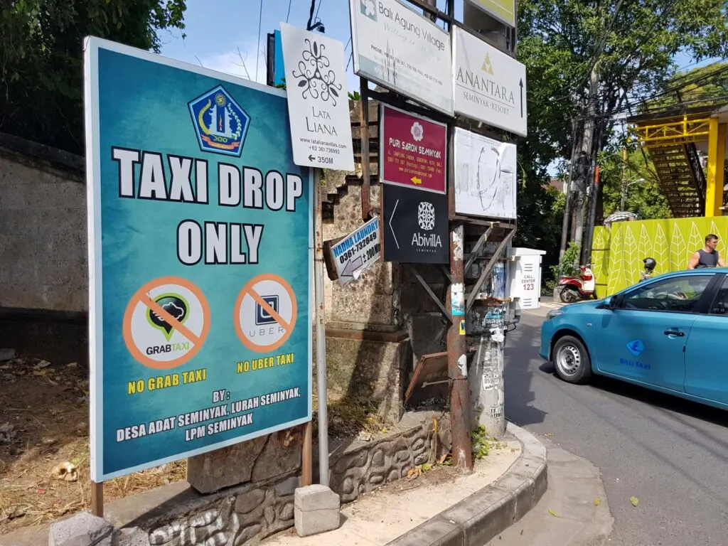 Bali taxi only