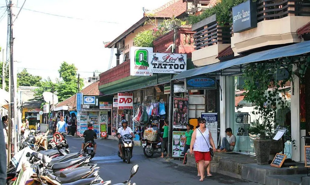 tourist in bali