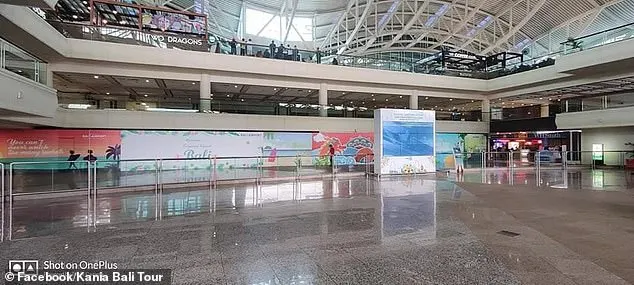 empty bali airport