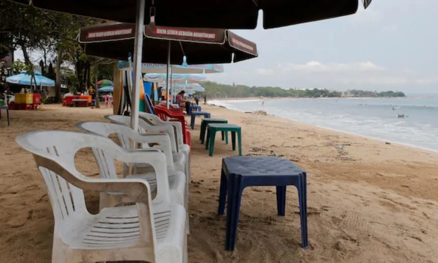 empty beach bali