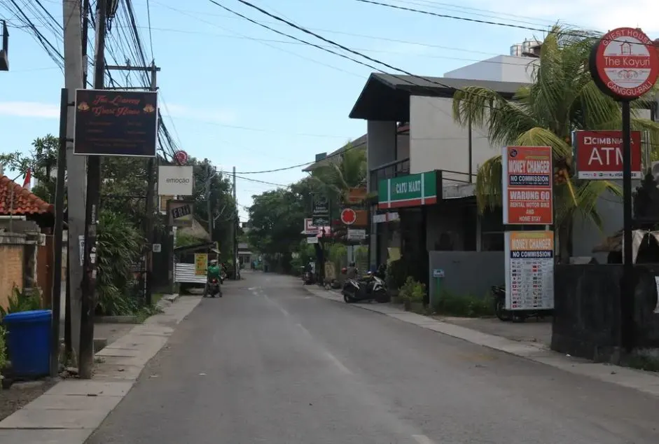 bali empty streets what's it like