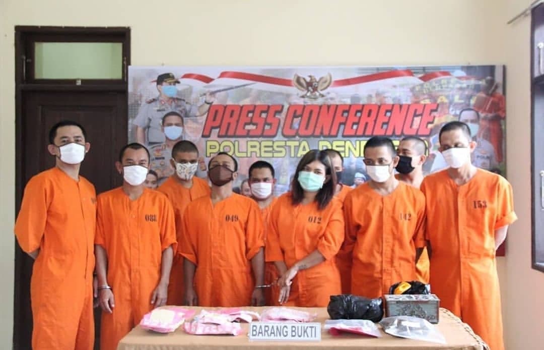 Bali Police Arrest 42 Suspects In Sweeping Operation