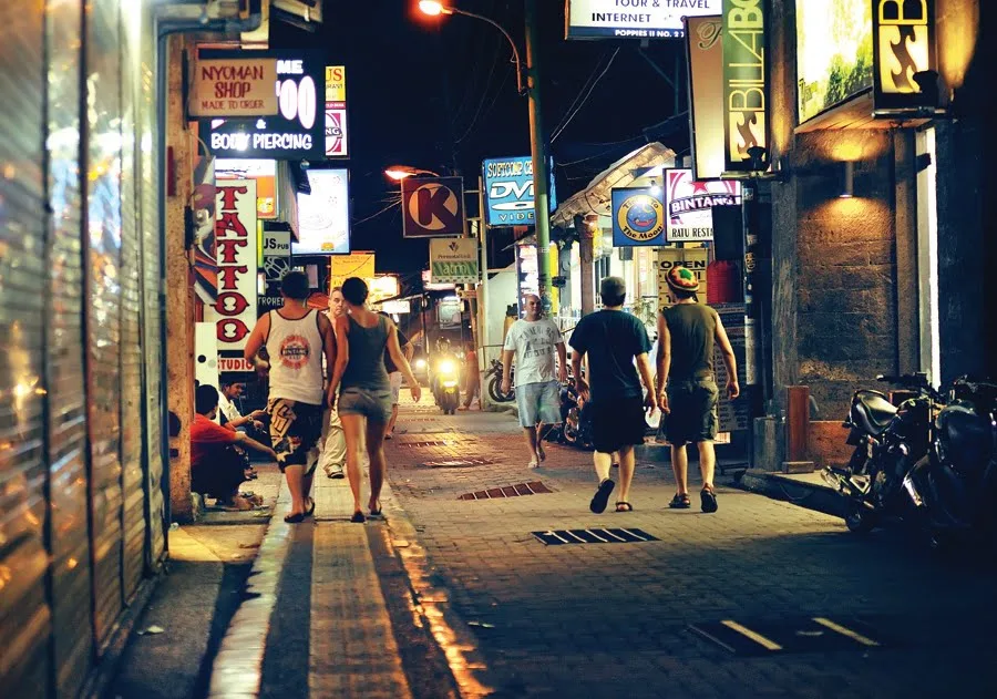 Kuta At night