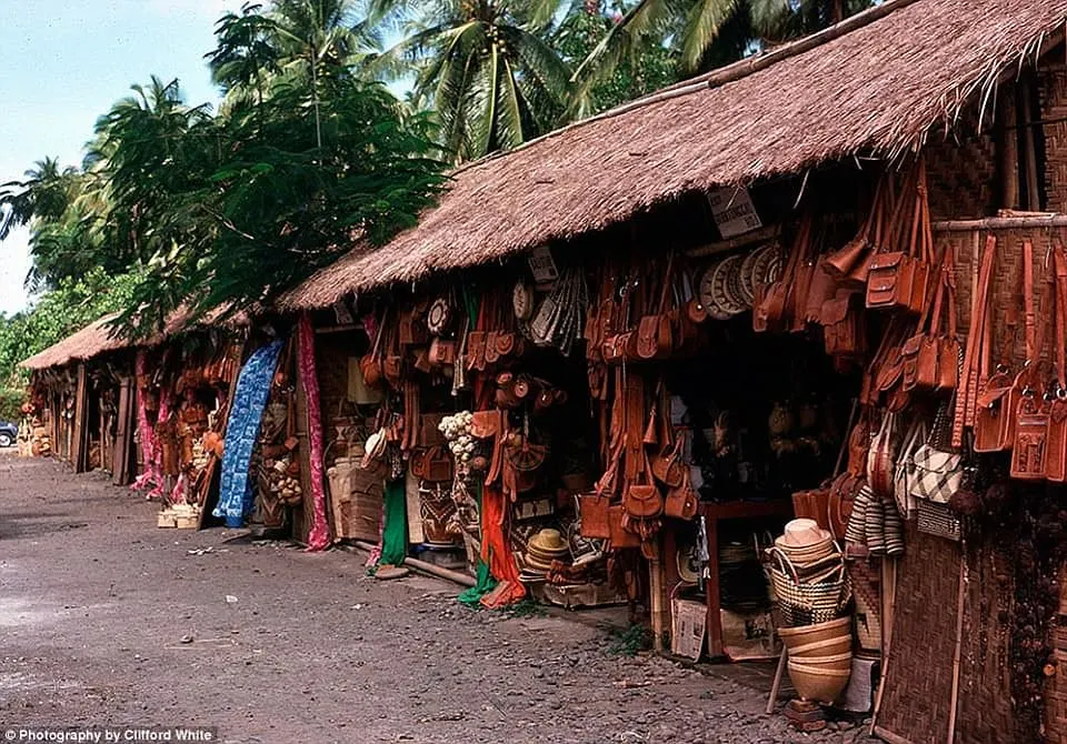 Quaint Kuta Markets Selling Local Products