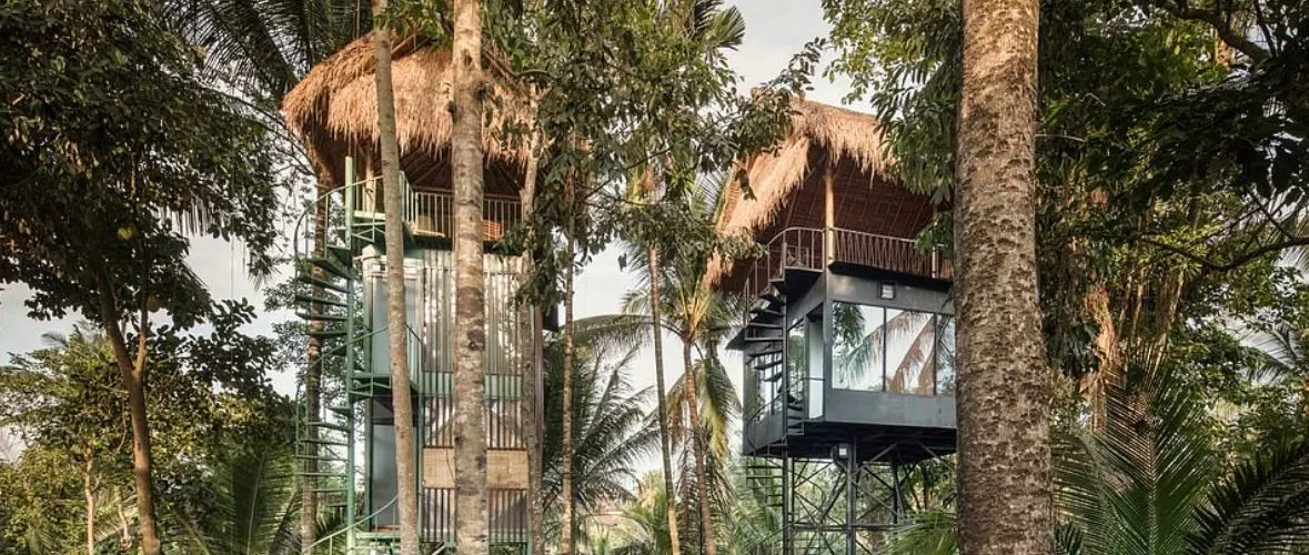 Treehouse Hotel In Bali Combines Comfort WIth Adventure