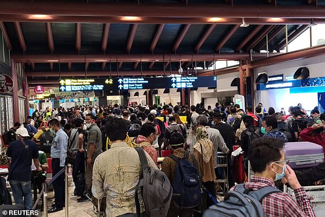 busy airport