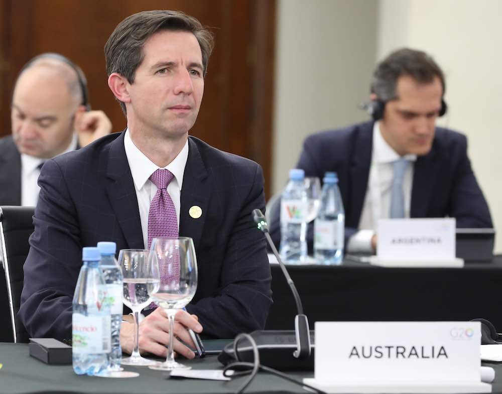 Australian Tourism Minister, Simon Birmingham