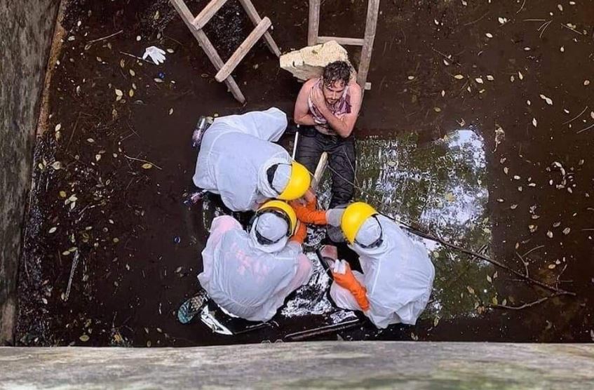 British National Trapped In Well For 6 Days In Bali