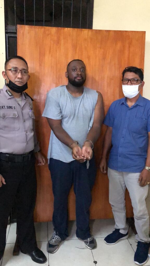 american arrest in bali