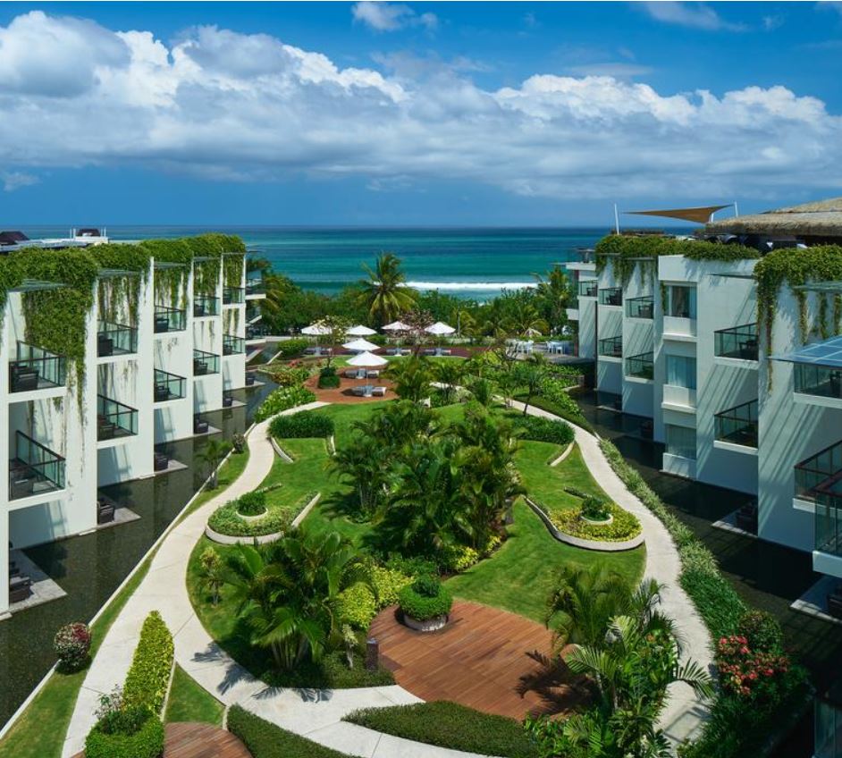 sheraton bali kuta hote rooms looking over ocean