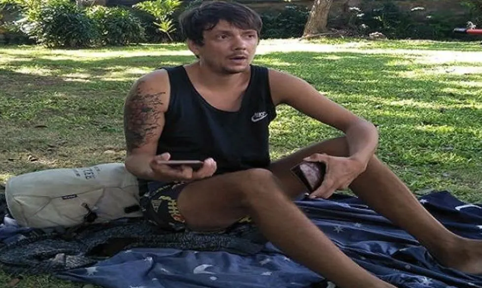 Russian Tourist Sleeping In Bali Airport Park For Last Month Faces Deportation