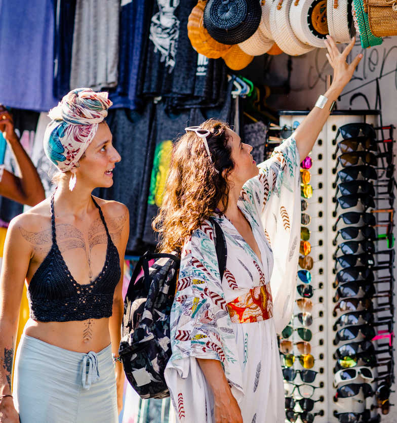 bali female tourists