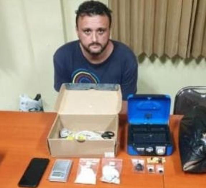 arrested in bali drugs