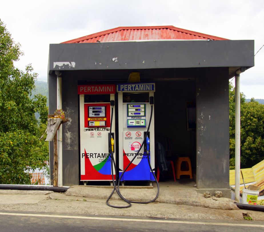 Bali gas station