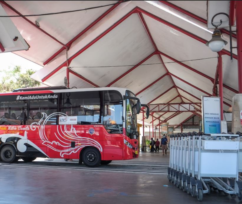 Bus at airport