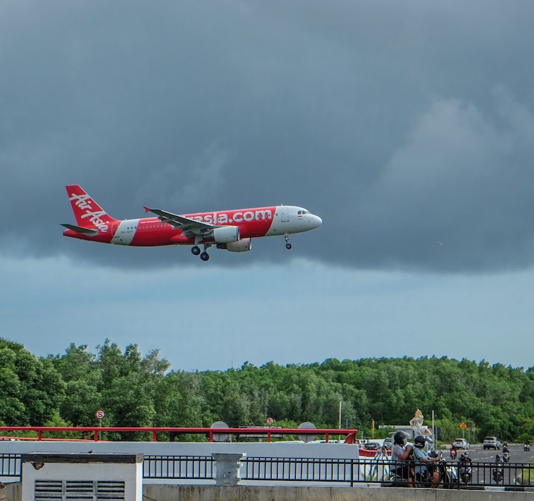 Air Asia plane Bali