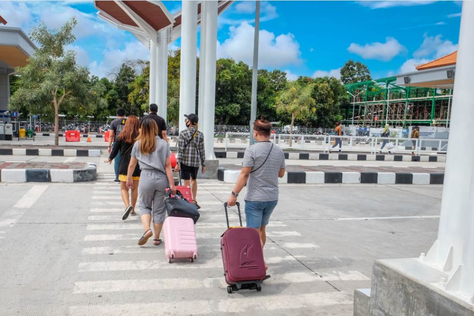 Checking Points At Bali Airport Inspected For Readiness To Resume International Flights