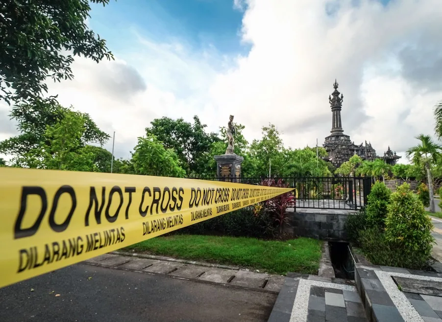 An Upset Man Suffering From A Mental Disorder Has Been Detained For Assault In Bali