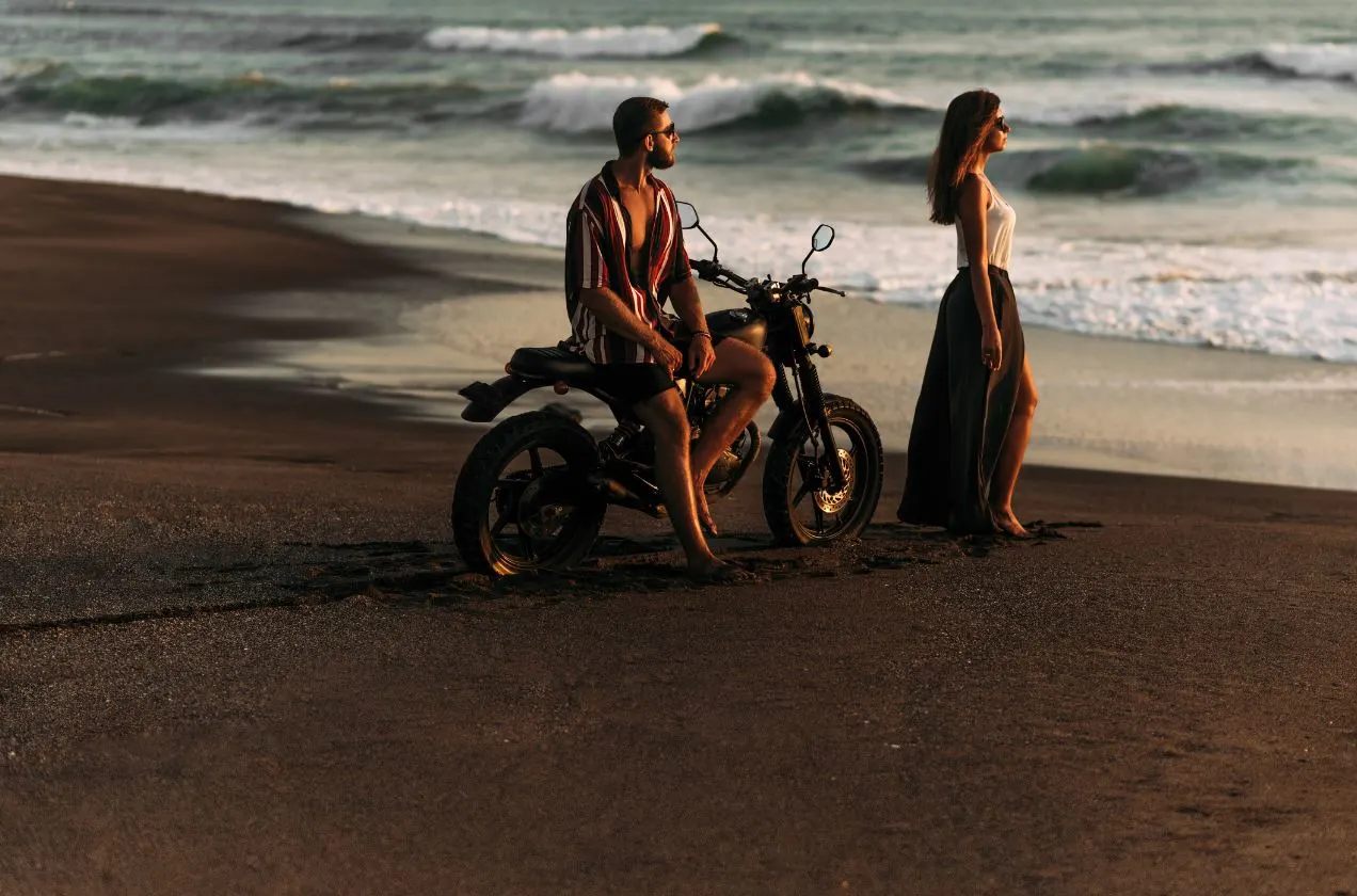 Video Of Russian Couple Plunging Into Sea On Motorbike In Bali Goes Viral