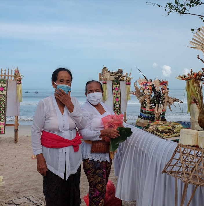 locals masks Bali