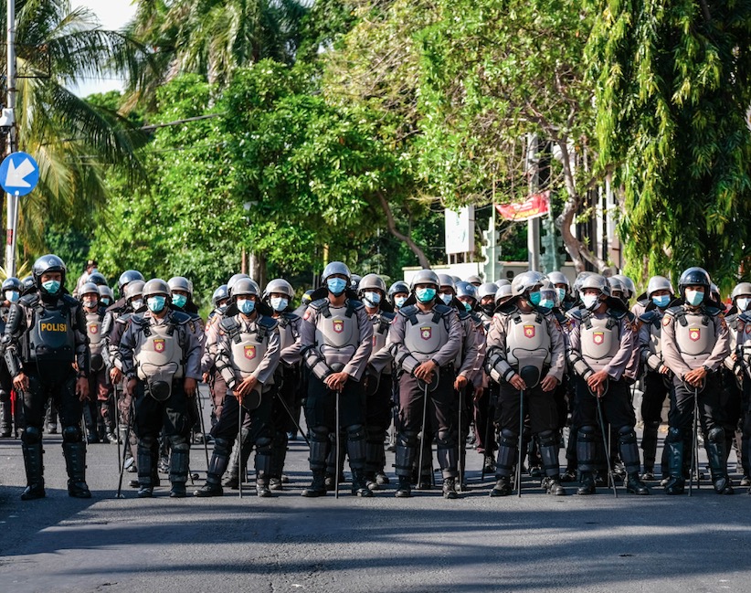 police in Bali
