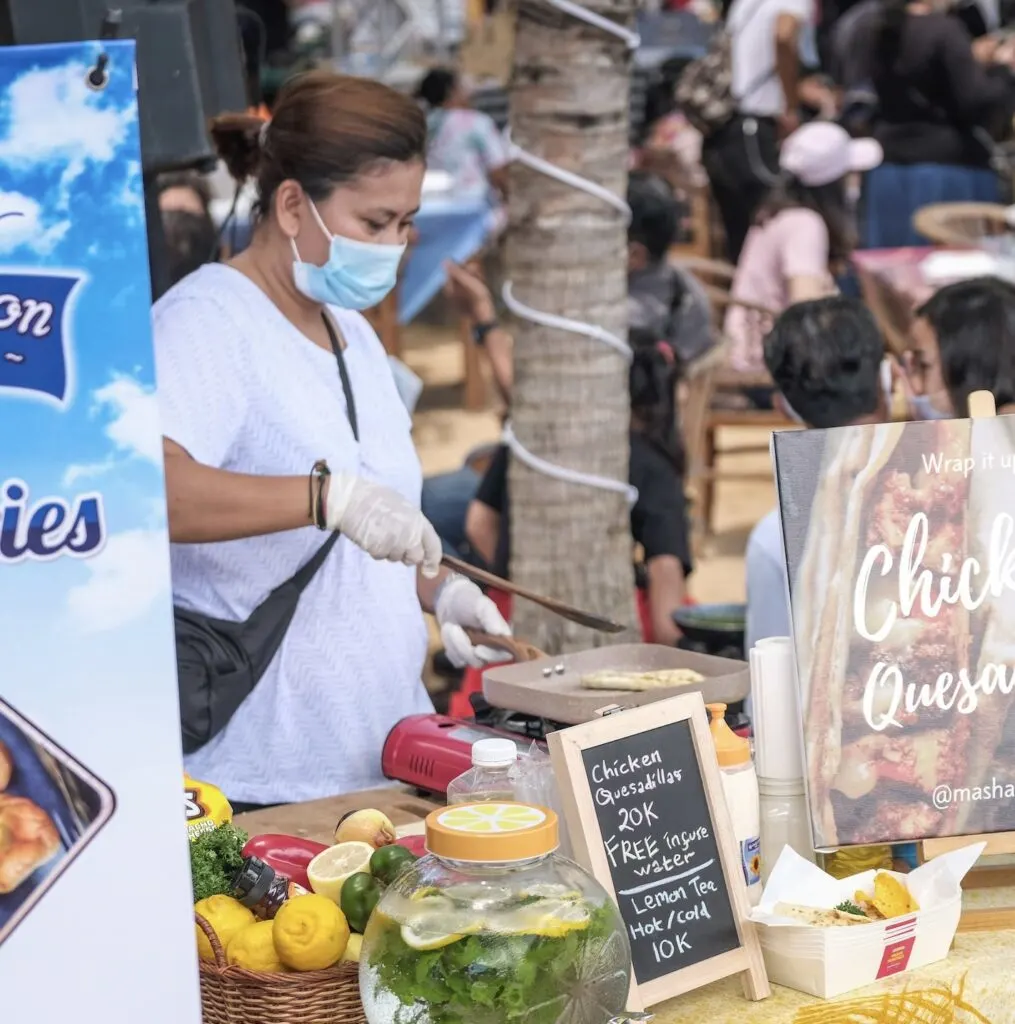 Bali food stall