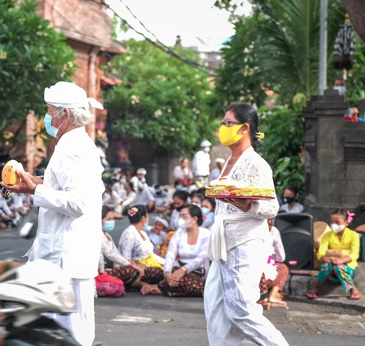 Bali locals tradition