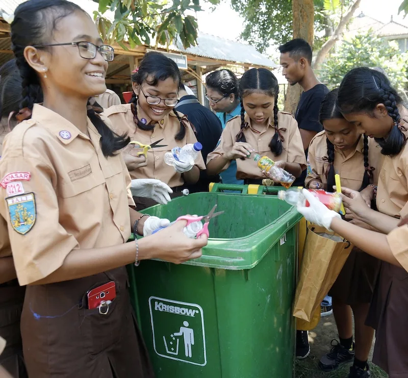 Danone community project recycle