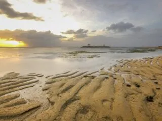 Massive Tidal Waves Impact Kuta Beach As Peak Of Rainy Season Approaches