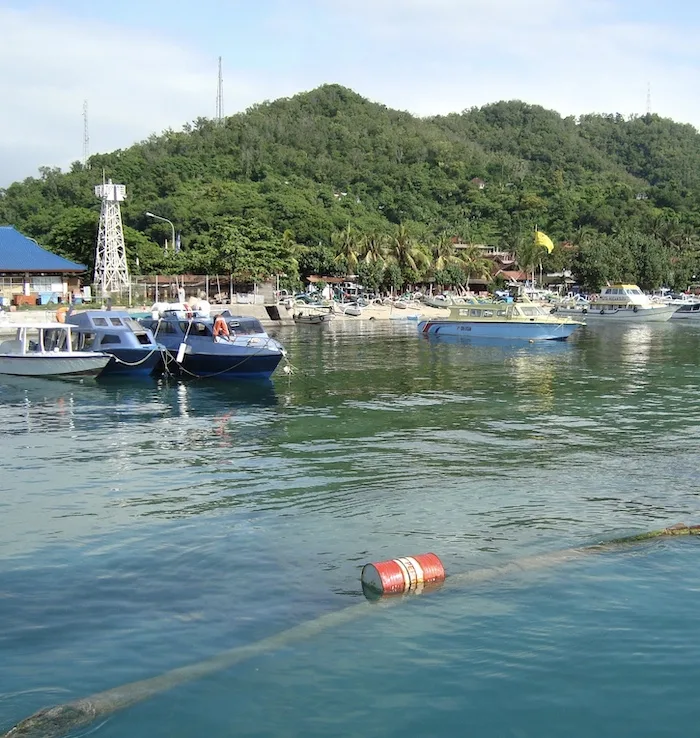 Padangbai port