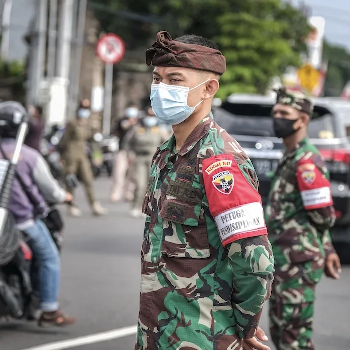 army masks operation