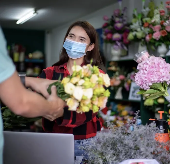 mask florist