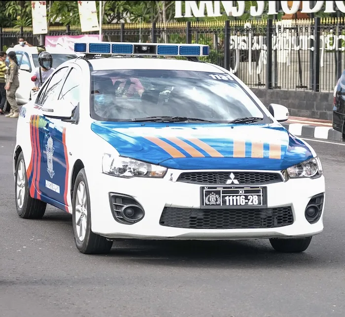 police car