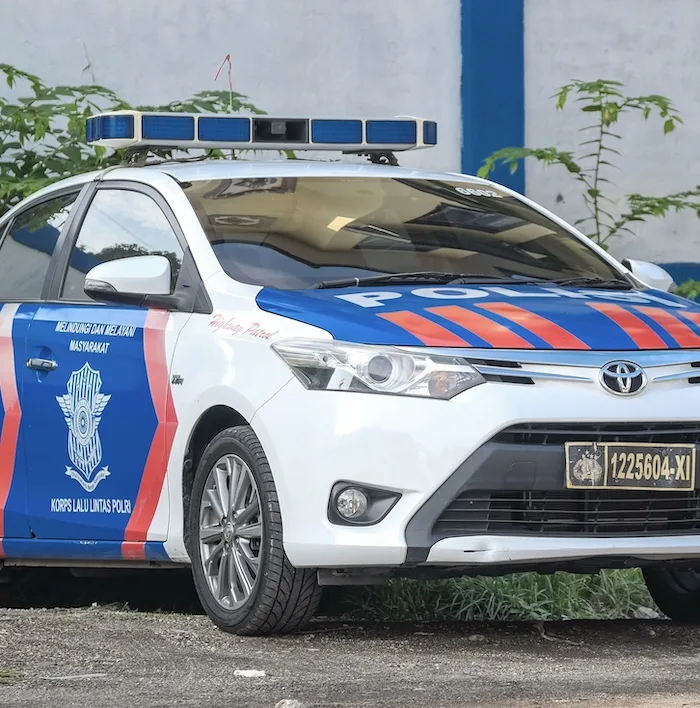 police car