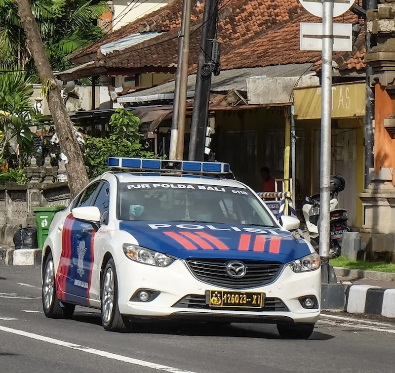 police car