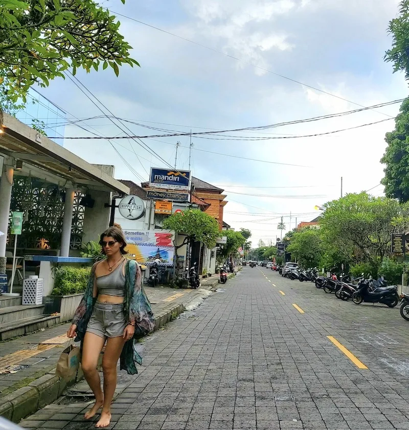 tourist in Ubud