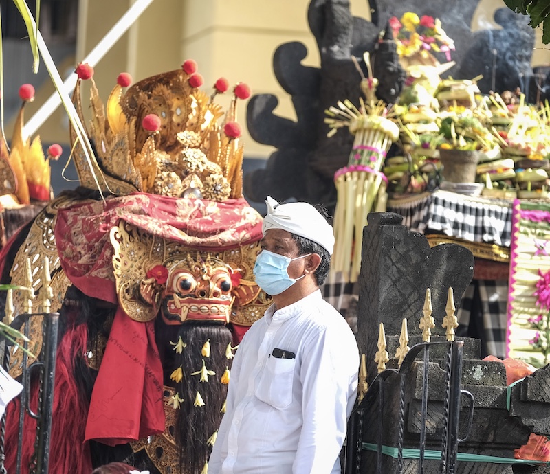 traditional Bali local mask