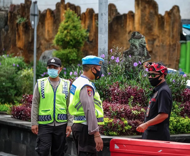 bali police masks