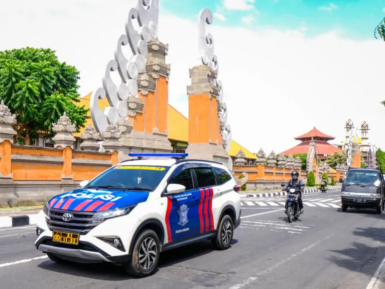 bali police car