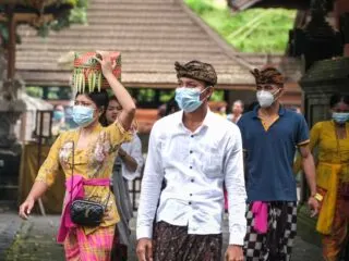 Officials have announced that all Bali regions have officially turned into a Covid-19 epidemiological orange zone.