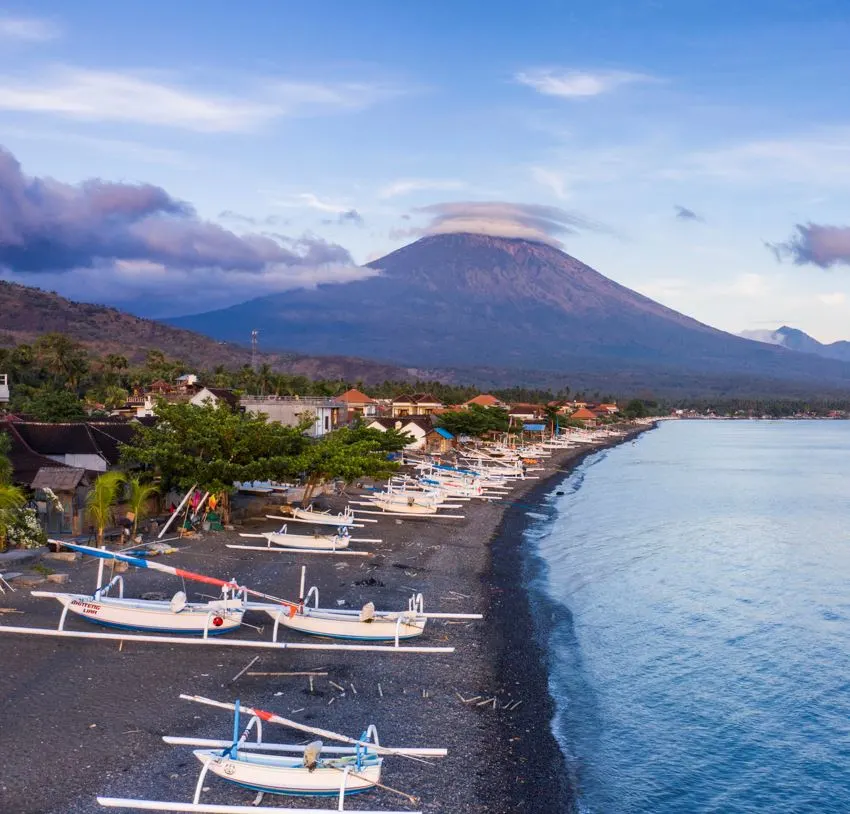 Amed in Karangasem province