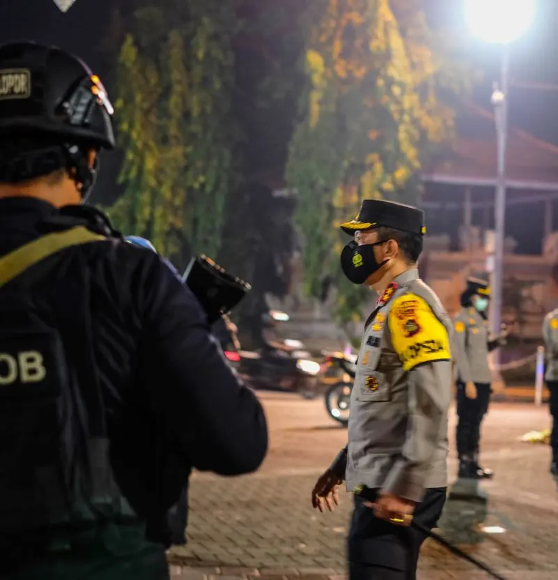 Bali Police Mob