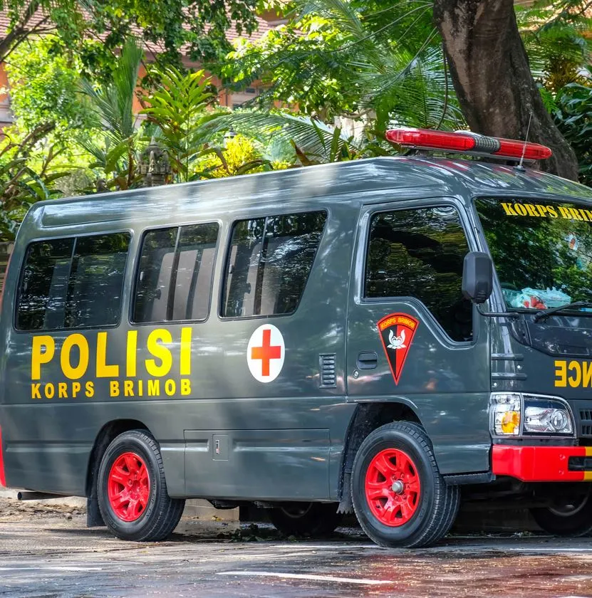 Bali polcie van