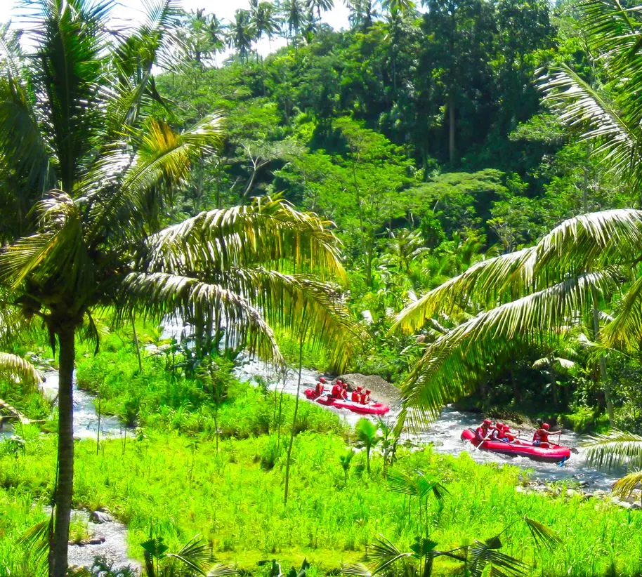 Bali rafting