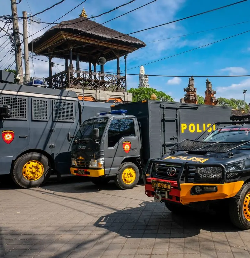 Bali Police Vehicles