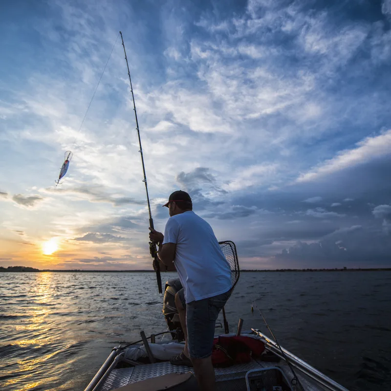 Man on boat